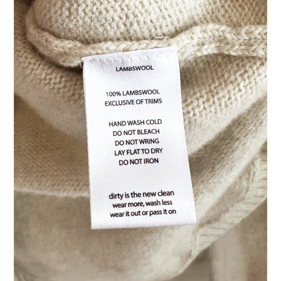 Toad & Co Womens Crew LambWool Sweater Small Fair Isle Lightweight Preppy Ivory - Picture 5 of 10